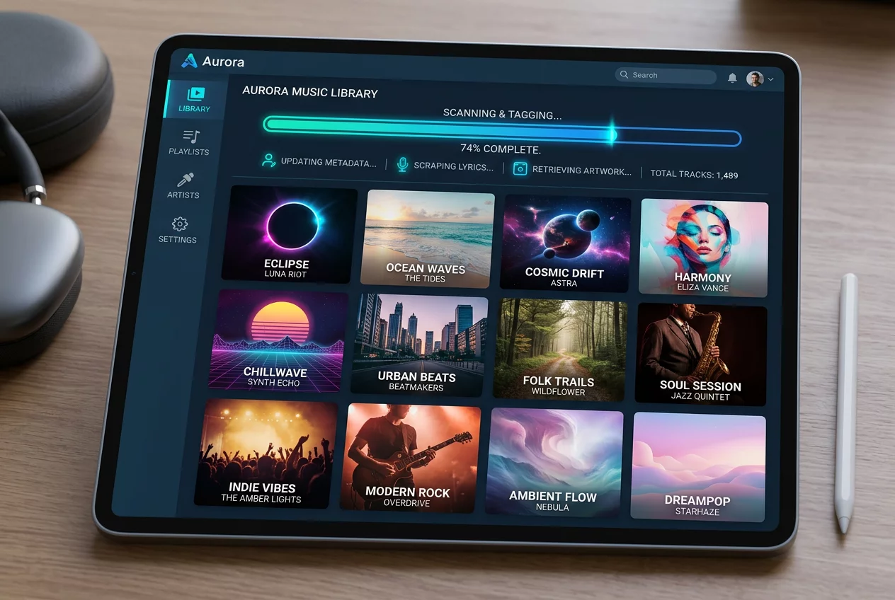 Automated Music Library Metadata Tagging System
